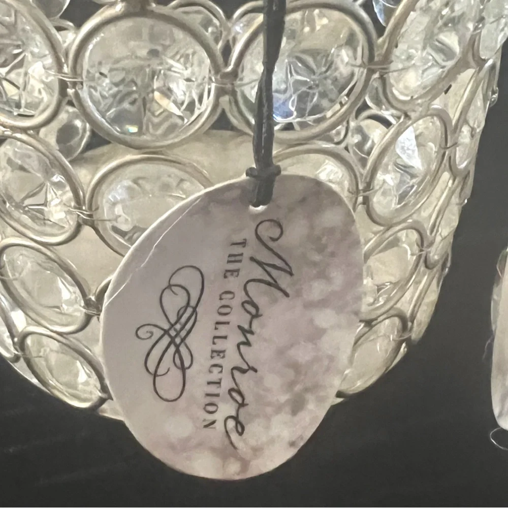 Bundle of 4 Crystal Candle Holders NWT - Picture 6 of 9